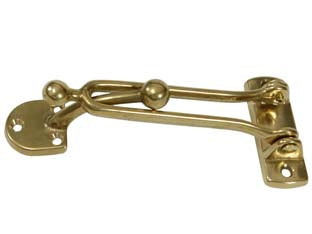 Fermaporte con gancio in ottone lucido - mm.130x60h. - Nessuna Descrizione per questo prodotto