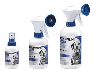 Frontline spray per cani e gatti - ml.250 in flacone con vaporizzatore - protezione in spray per cane e gatto a partire dai 2 gg. di vita, trattamento ottimale per eliminare in modo rapido e duratur...