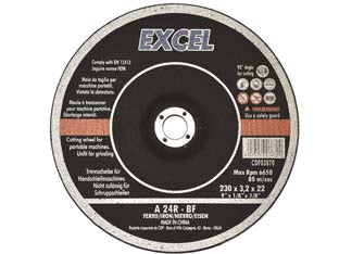 Dischi da taglio e da sgrosso centro depresso per ferro Ø mm.230 - ø mm.230x6,4 foro 22,2 da sgrosso per ferro - Nessuna Descrizione per questo prodotto