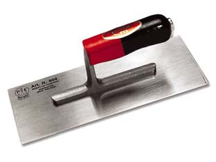 Frattone tipo tedesco art 804/s - cm.28x12 - in acciaio con manico in legno