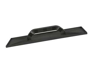 Frattone da muratore in plastica - cm.18x27 - nero - in plastica