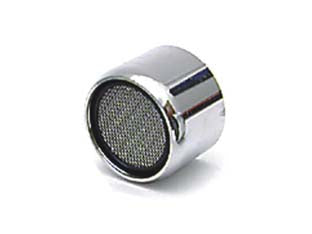 Aeratore filetto femmina - ø mm.22 per lavabo e lavello - in ottone cromato, fornito di guarnizione