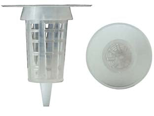 Filtro in plastica per lavabo - mm.31 - da inserire nello scarico