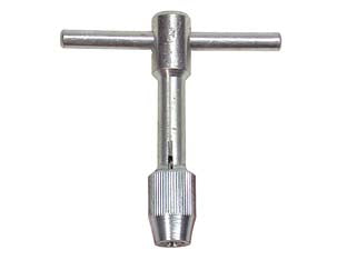 Giramaschi a per filiera mano a t - mm.90 per maschi da 6 a 8 - modello GOODEL, serie corta