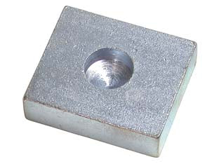 Piastra in acciaio zincato per cardine art.349 - ø foro mm.24 misure piastra mm.60x70 - Nessuna Descrizione per questo prodotto