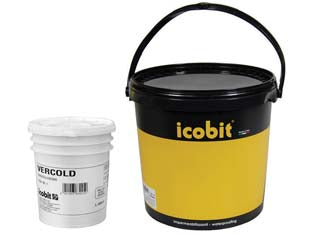 Asfalto a freddo vercold - Kg.4 nero - prodotto a base acrilica, particolarmente adatto alla realizzazione di coperture impermeabili, rigenerazione di terrazzi, imp...