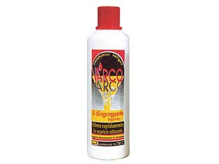 Disgorgante varco no acido per wc e lavandini - ml.750 - no acido, liquido disgorgante professionale, non corrode le tubature, 6 dosi