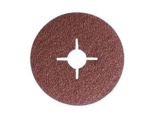 Dischi abrasivi fibrati per ferro - ø mm.115 foro 22,23 per ferro grana 24 - dischi abrasivi in fibra per metalli, metalli non ferrosi, legno, alluminio, ghisa, plastica, bronzo, abrasivo all'ossido di ...