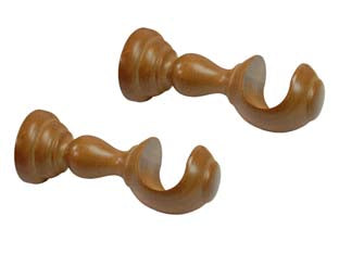 Supporto aperto Ø mm.35 in legno olmo per scorritenda - cm.10 - Nessuna Descrizione per questo prodotto