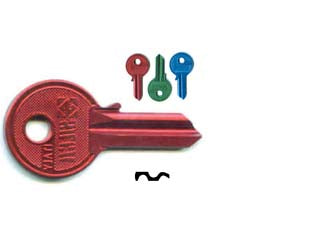 Chiavi per cilindri universal 3 spine grandi ul048u - UL048U DX ultralite verdi - Nessuna Descrizione per questo prodotto