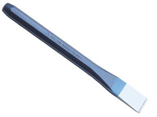 Scalpello da muratore riaffilabile a taglio - ø mm.16x300 - in acciaio cromo vanadio, punte rettificate