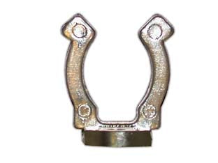 Gancio di fissaggio per tubo luminoso in bustina da pz.50 - per tubo luminoso da ø mm.13