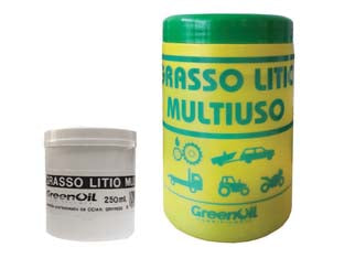 Grasso al litio universale - ml.250 in vasetto - grasso polivalente al litio, idoneo per l'ngrassaggio generale dei veicoli, mozzi, ruote, rulli, carrelli e resistente alle s...