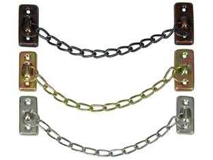Catenella ritieni per finestra tipo leggero in acciaio - mm.150 acciaio nichelato - supporto leggero