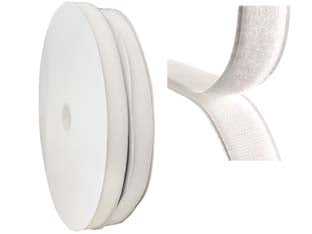 Fettuccia velcro bianca - mm.20 maschio adesiva - Nessuna Descrizione per questo prodotto