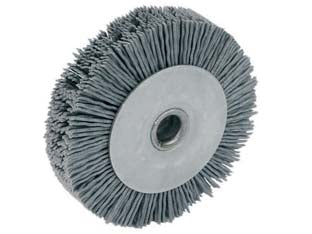 Spazzola per macchina duplicatrice d725102zb - ø mm.80x20 foro mm.10 in TYNEX per mod.BRAVO SUPER/MASTER, SPECIAL SUPER/MASTER, POKER/S, POKER/S PLUS, TECH 2, TECH 3