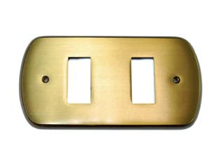 Coprinterruttori cristina 2 posti in ottone bronzato - in ottone bronzato - Nessuna Descrizione per questo prodotto