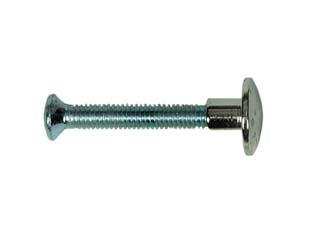 Nottolino ottone nichelato con vite vite ø mm.4x30 - foro ø mm.5,6, testa ø mm.12, filettatura ø mm.4 MA