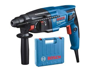 Tassellatore 3 funzioni sds-plus 650w 1,7j (gbh 2-21) - 720w di potenza, tensione 230v / 50Hz, versatile, numero percussioni da 0/4.800 al minuto, energia di battuta a singolo colpo...