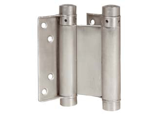 Cerniere a molla tipo bommer acciaio nichelato - mm.75 - ad azione doppia