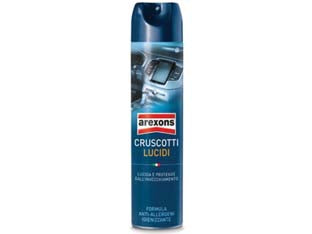Lucida cruscotti per auto - ml.600 in bombola spray (8316) - applicazione: cruscotti, puliscee protegge i cruscotti e tutte le supergici in plastica, similpelle, gomma e legno dell'auto,...