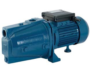 Elettropompa autoadescante jet kw 0,75 - 1 Hp, kW 0,75, corpo pompa in ghisa, supporto motore in ghisa, albero in acciaio inox AISI 416, girante e diffusore in Noryl,...