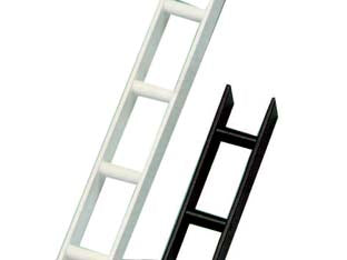 Cremagliera portamensole - mm.1600x22 bianco - in acciaio verniciato