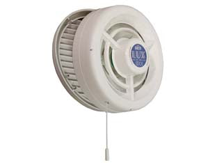 Aspiratore elettrco per finestre 20w mm.160 - ø mm.160 di foro art.F160 - 20w di potenza, tensione 240v portata aria 140mc/h., realizzato in materiale termoplastico con interruttore accenzione/spegni...