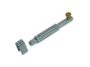 Catenaccio verticale a saldare con incontro art.205 - mm.300x mm.10 - in acciaio zincato