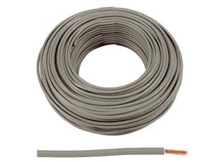 Cavo elettrico unipolare antifiamma grigio fs17 - 1x mmq.1,5 colore grigio - cavo elettrico unipolare flessibile tondo, antifiamma, FS17, conforme al Regolamento UE CPR 305/2011