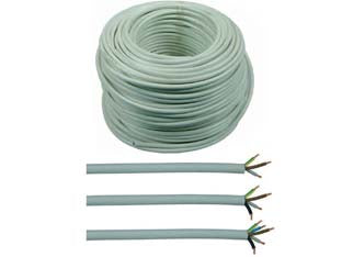 Cavo elettrico multipolare cpr - 4x mmq.2,5 colore grigio - cavo elettrico multipolare secondo CEI-UNEL 00722 con GV, CPR