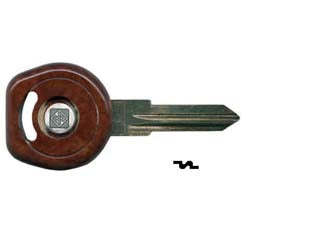 Chiavi giobert per auto fiat gt15rw - GT15RW - per fiat tempra, in ottone, testa in radica