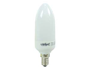 Lampada elettronica a oliva e14 - 7w - E14 - 2700°K calda - 230v lampada fluorescente compatta a forma di oliva