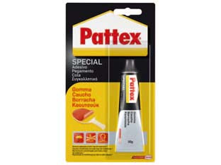 Pattex adesivo special gomma - gr.30 - in blister, adesivo a ideale per incollaggio rapido di gomma, tessuti gommati tra loro o su altri materiali come metallo, cuo...