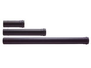 Tubo per stufe a pellet plus nero opaco pesante mm.1,2 - ø cm.8x25 - compatibili con la serie normale