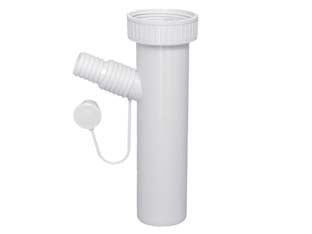 Canotto moplen con scarico lavatrice o lavastoviglie - 1'1/2 per lavello - in polipropilene