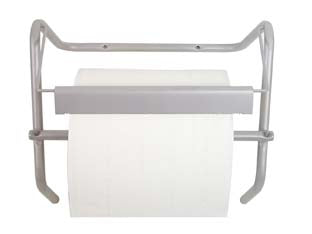 Portarotolo a parete - cm.40x20x33h. - per bobine di carta