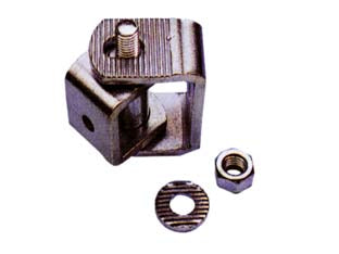 Cardine regolabile per cancello art.370 - mm.35x57x60h. grande - in acciaio zincato