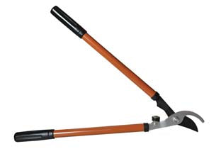 Troncarami a a cesoia in acciaio con impugnatura nylon - lunghezza totale cm.60 - con impugnatura in metallo rivestito in nylon, lame in acciaio al carbonio