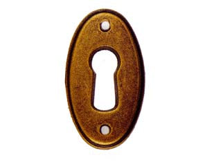 Bocchette per mobili ovali mod.30625 in ottone anticato - mm.22x38h. - Nessuna Descrizione per questo prodotto