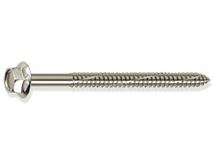 Vite tirafondi per metallo autofilettante kovervit bs chromiting - ø mm.6,3x100 - in acciaio zincato vite specifica per fissaggi di lamiere di copertura e facciate metalliche prefabbricate su profilati legge...