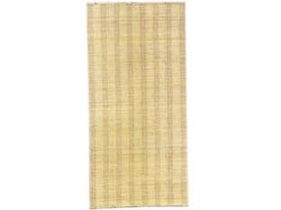 Tenda con tiro in midollino avana - cm.200x300h. - tenda in bamboo, carrucola, binari inferiori e superiori a doghe