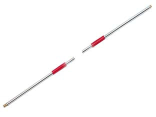 Manico per spazzola lavaggio attacco m1/4 - cm.180 con attacco M 1/4' e portagomma 5/8' (adatta per cod.110693)