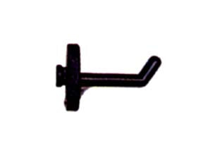 Gancio piccolo - mm.34 - in plastica per pannello forato