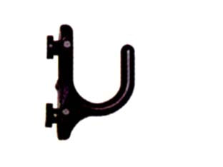 Gancio ad u - in plastica per pannello forato