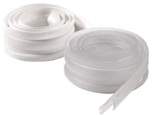 Guarnizione lavello - mt.1,3 colore bianco in striscia - in gomma, si inserisce tra lavello e muro per eliminare infiltrazioni