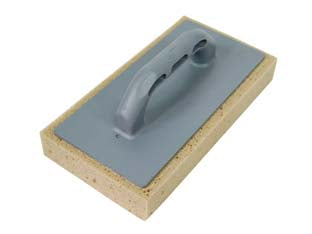Frattone con spugna manico plastica - mm.290x15 - base in plastica, spugna alta mm.350