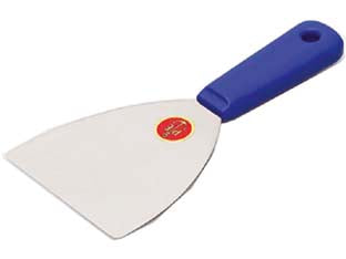 Spatole con manico art.504/is inox - cm.80 - in acciaio inox con manico plastica