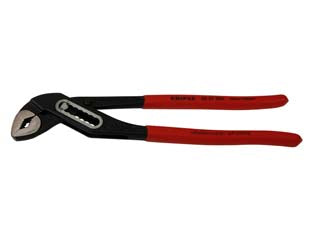 Pinza poligrip regolabili alligator - mm.400 apertura mm.89 max - pinza in acciaio chrome-vanadium forgiato, temperato a olio, cerniera passante con doppia guida, ganasce con denti trattati ...