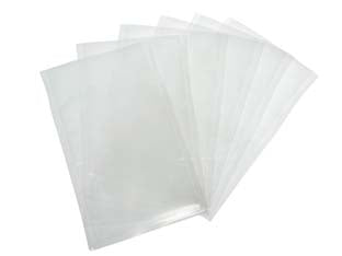 Buste goffrate per sottovuoto - cm.12x20 conf.in busta da pz.100 - per uso alimentare